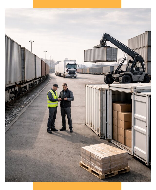 Международные мультимодальные перевозки от 48011 р. | СетСервис-Слв