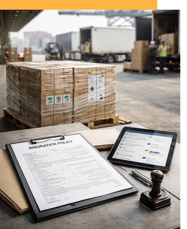 Страхование международных грузов от 3734 руб, полная защита