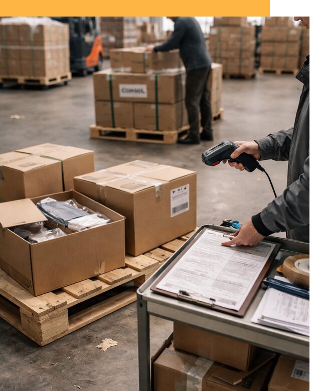 Сборные грузы из Китая: доставка, склад и таможня от 19204