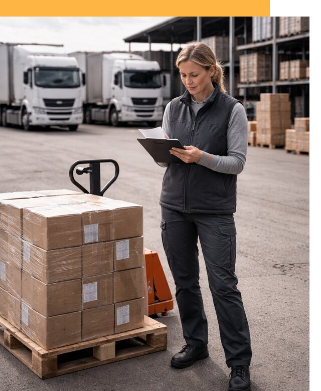 Доставка грузов из Европы к дверям клиента от 12803 руб