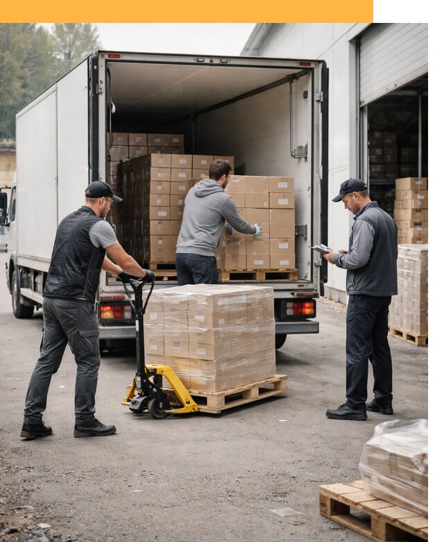 Автоперевозки из Европы до двери по цене от 90687 руб/т