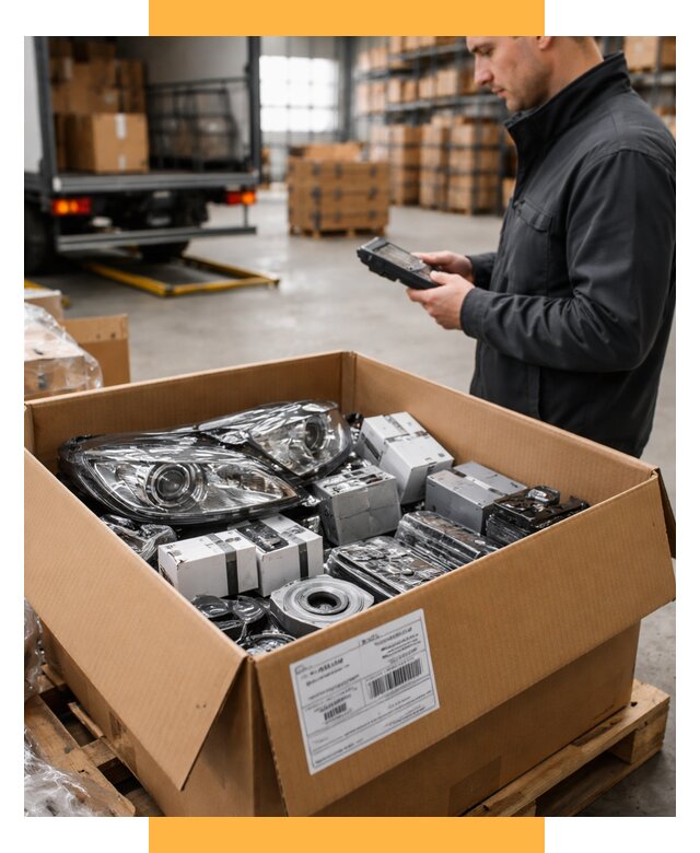 Доставка автозапчастей из Европы под ключ от 13336 р. | СетСервис-Слв