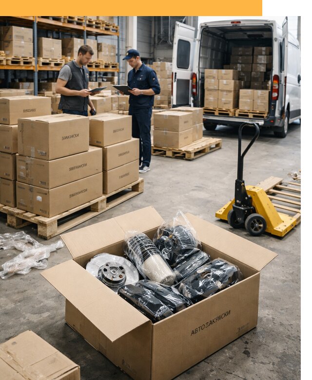 Доставка автозапчастей из Европы от 13336 руб быстро и надёжно