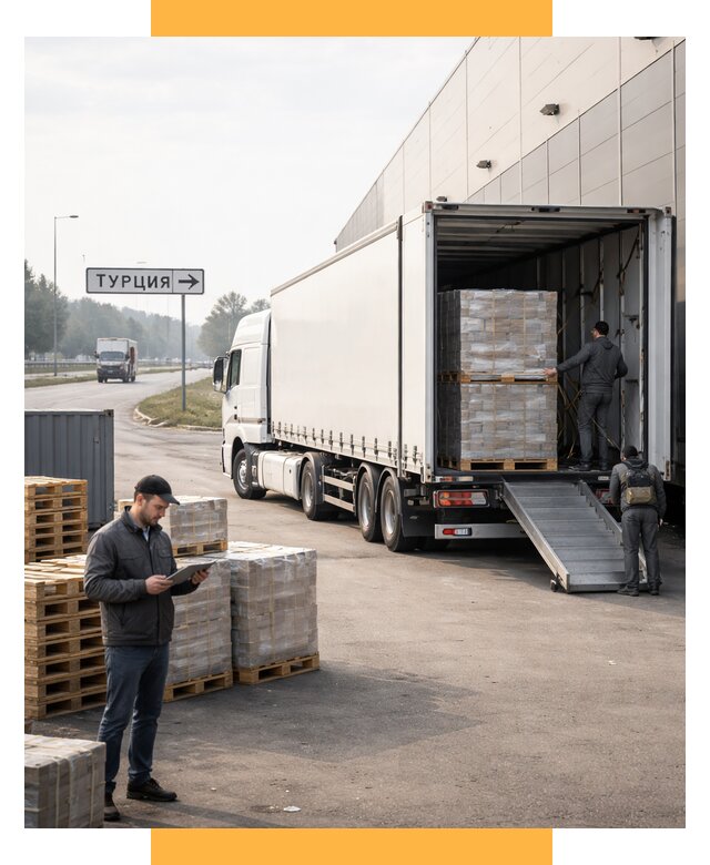 Автоперевозки и доставка фурой из Турции от 128028 р. | СетСервис-Слв