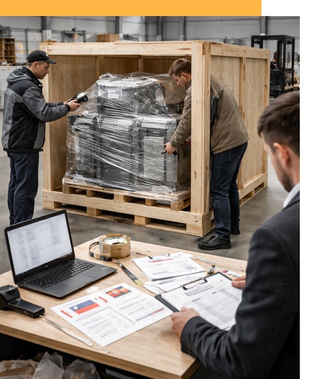 Доставка промышленного оборудования из США от 69349 руб