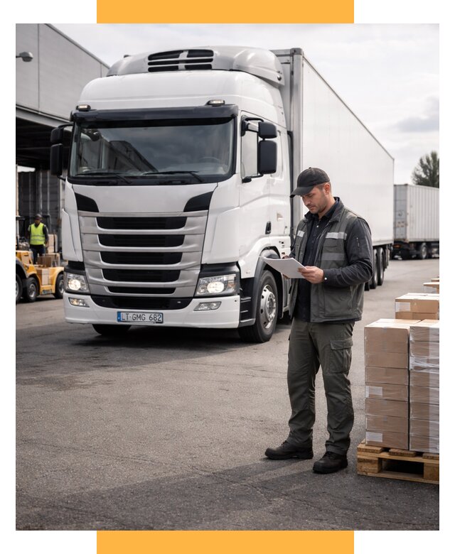 Автоперевозки из Литвы от 48011 р., услуги СетСервис-Слв