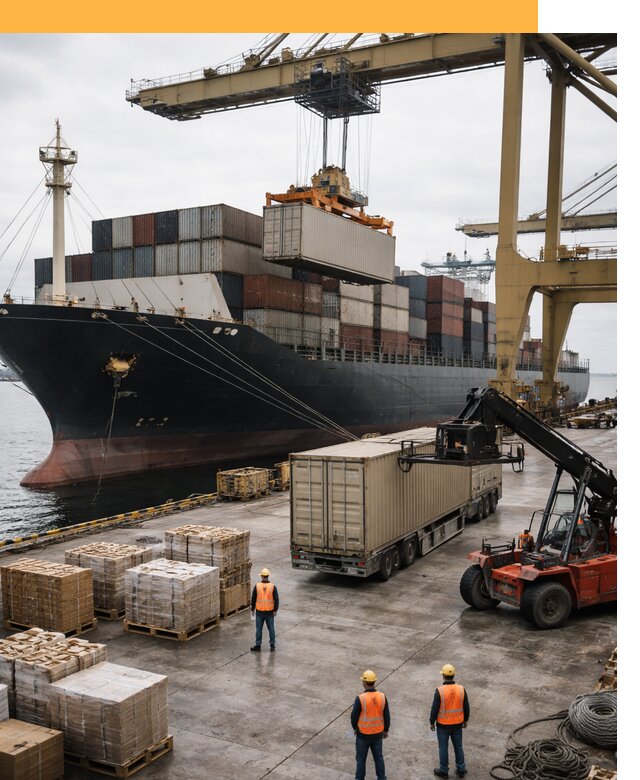 Морские перевозки из Индии: доставка FCL/LCL, таможня от 128028