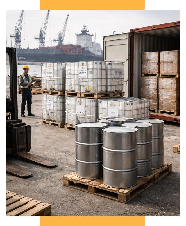 Доставка химического сырья из Индии от 266725 р. | СетСервис-Слв