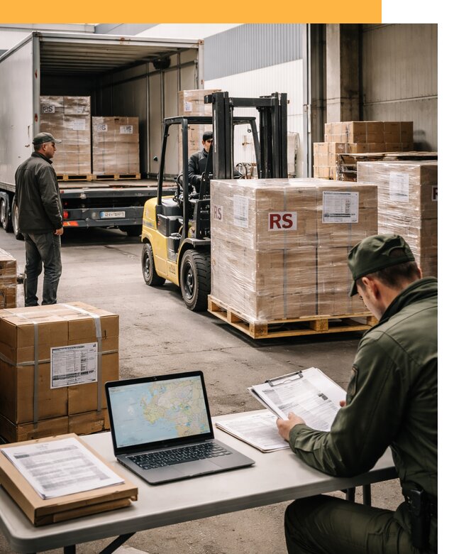 Доставка грузов в Сербию от 48011 руб, международные перевозки