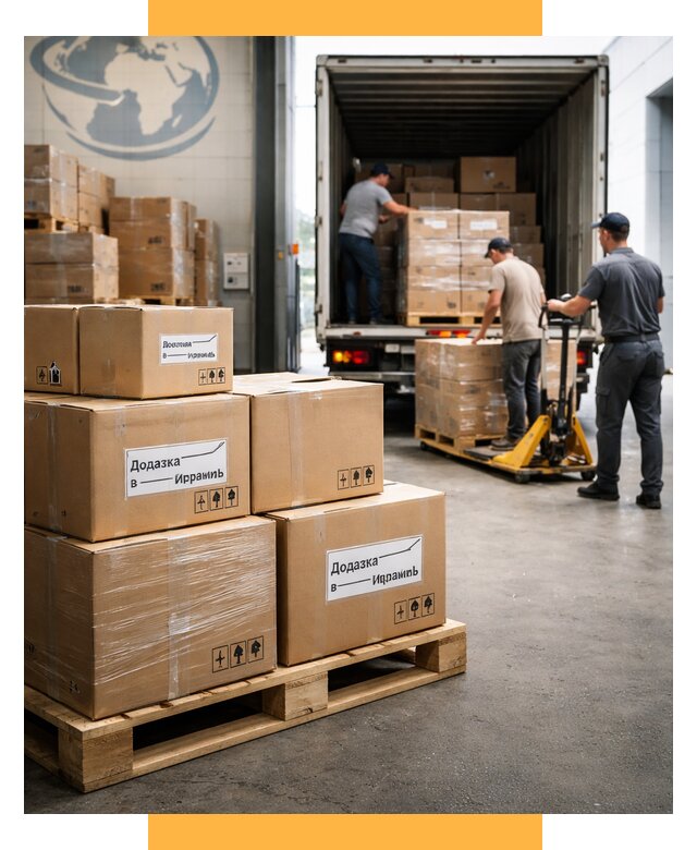 Доставка грузов в Израиль и экспорт от 48011 р. СетСервис-Слв