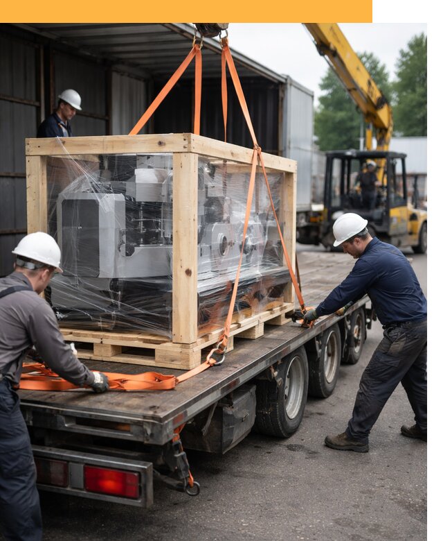 Международная перевозка станков любой сложности от 64014