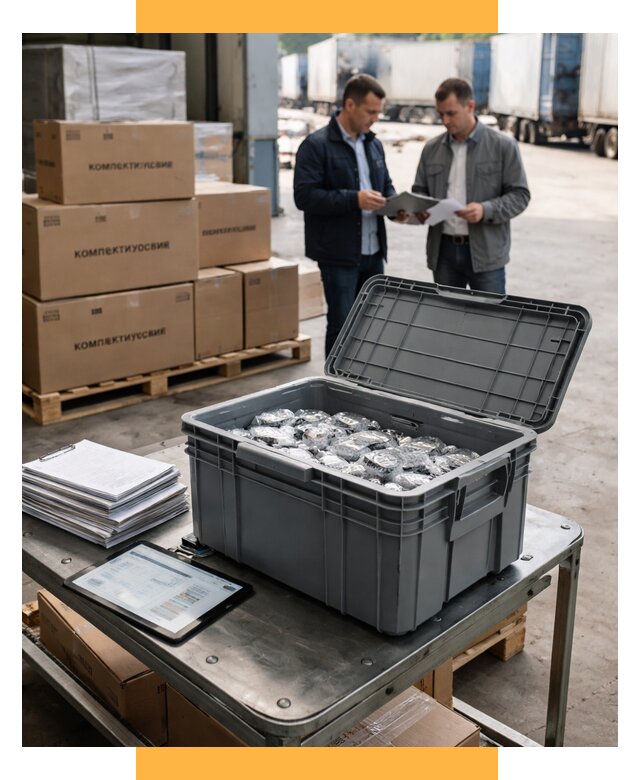 Перевозка комплектующих из Китая от 6935 р. | СетСервис-Слв