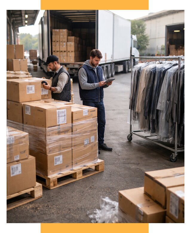 Перевозка и доставка одежды из Китая от 8002 р., СетСервис-Слв