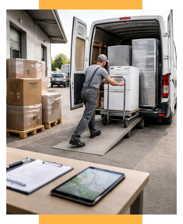 Перевозка бытовой техники от 6935 р. - логистика СетСервис-Слв