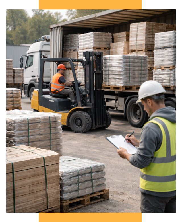 Перевозка строительных материалов от 5868 р. | СетСервис-Слв