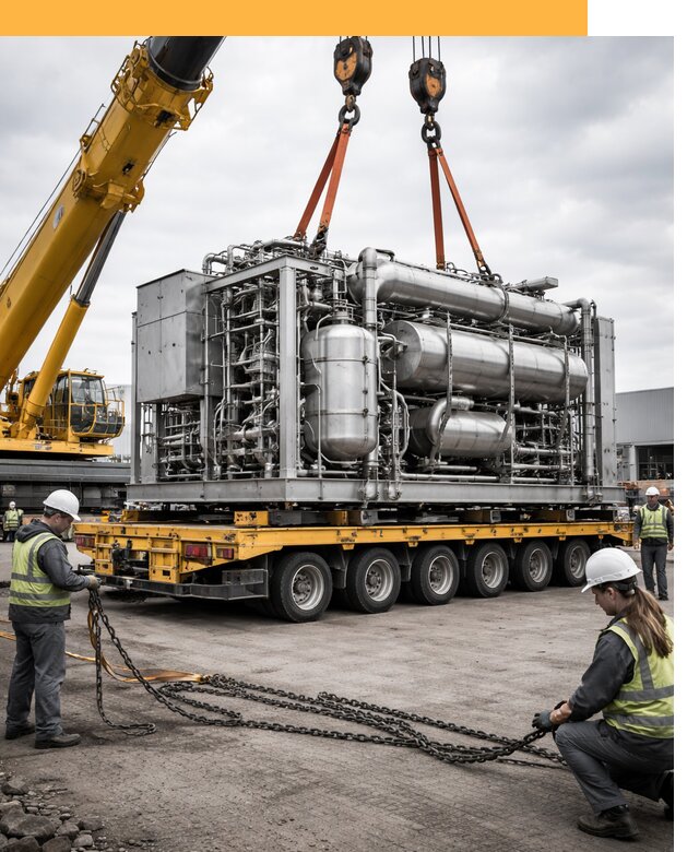 Перевозка тяжеловесных грузов по миру от 160035 руб