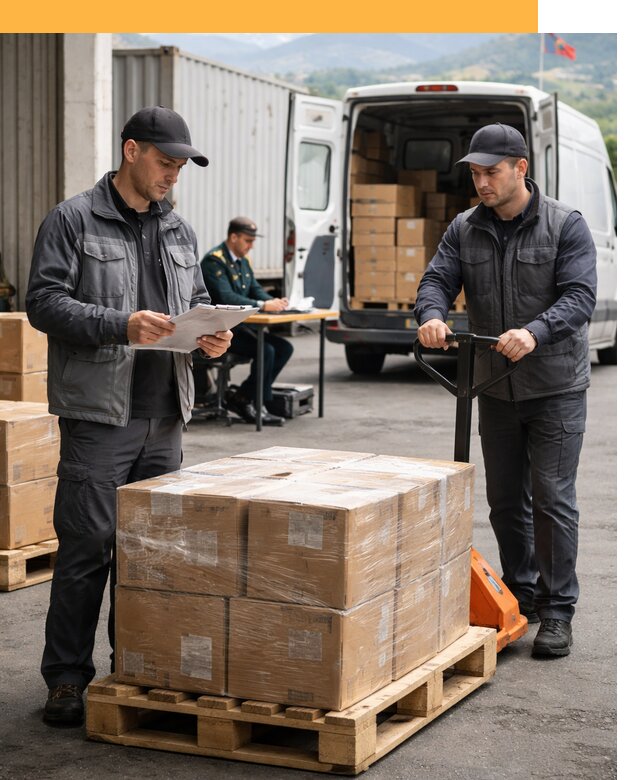 Доставка грузов через Армению, быстрая таможенная очистка от 26673