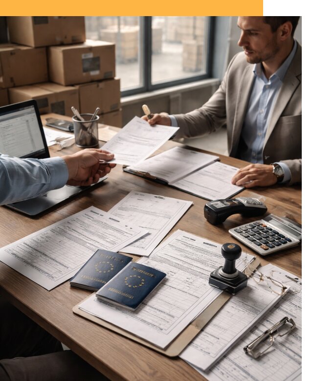 Таможенное оформление грузов из Европы от 9069 руб