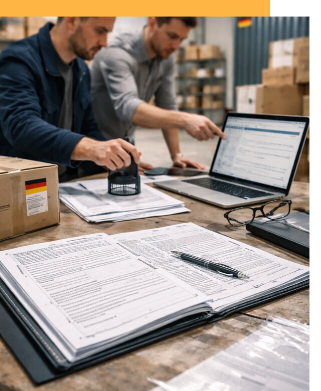 Таможенное оформление грузов из Германии от 9602 руб.