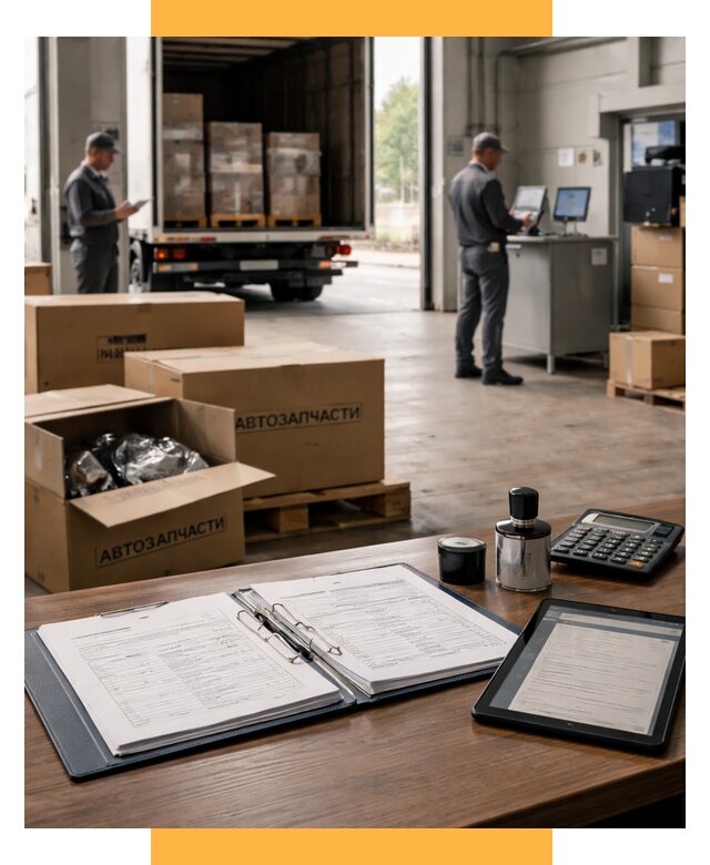 Таможенное оформление автозапчастей под ключ от 9069 р., СетСервис-Слв