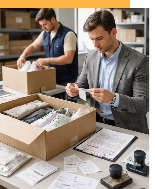 Таможенное оформление одежды и обуви по выгодной цене от 6935 руб