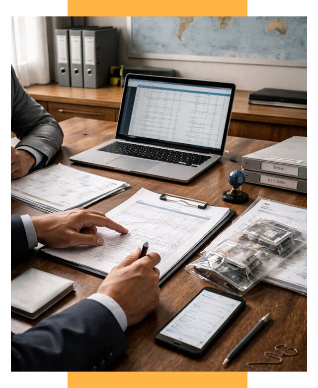 Проверка поставщика за рубежом от 9069 р. | СетСервис-Слв аудит