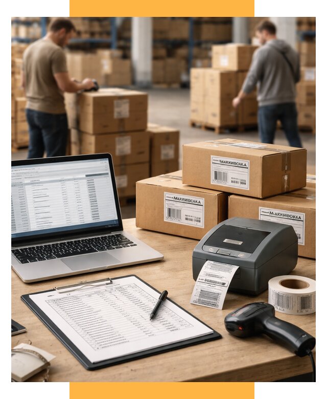 Маркировка импортных товаров от 4801 р. под ключ, СетСервис-Слв